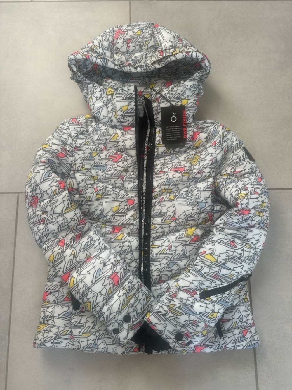 Bogner Fire + Ice Ski Jacket with Multicolor Print